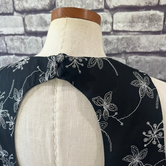 Barbara Lesser NWT Black & White Dress Size L - Picture 10 of 14